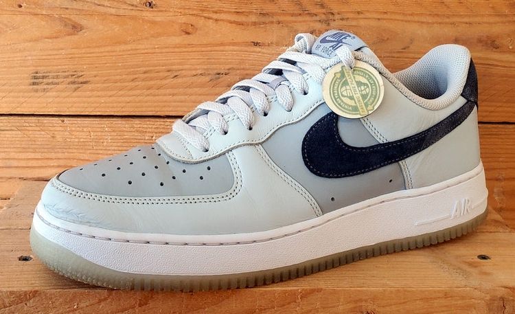 Nike Air Force 1 Low Leather Trainers UK9/US10/EU44 FJ4170-001 Carbon Grey image 3