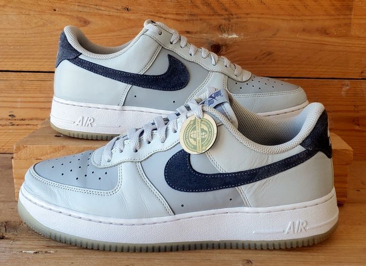 Nike Air Force 1 Low Leather Trainers UK9/US10/EU44 FJ4170-001 Carbon Grey image 1
