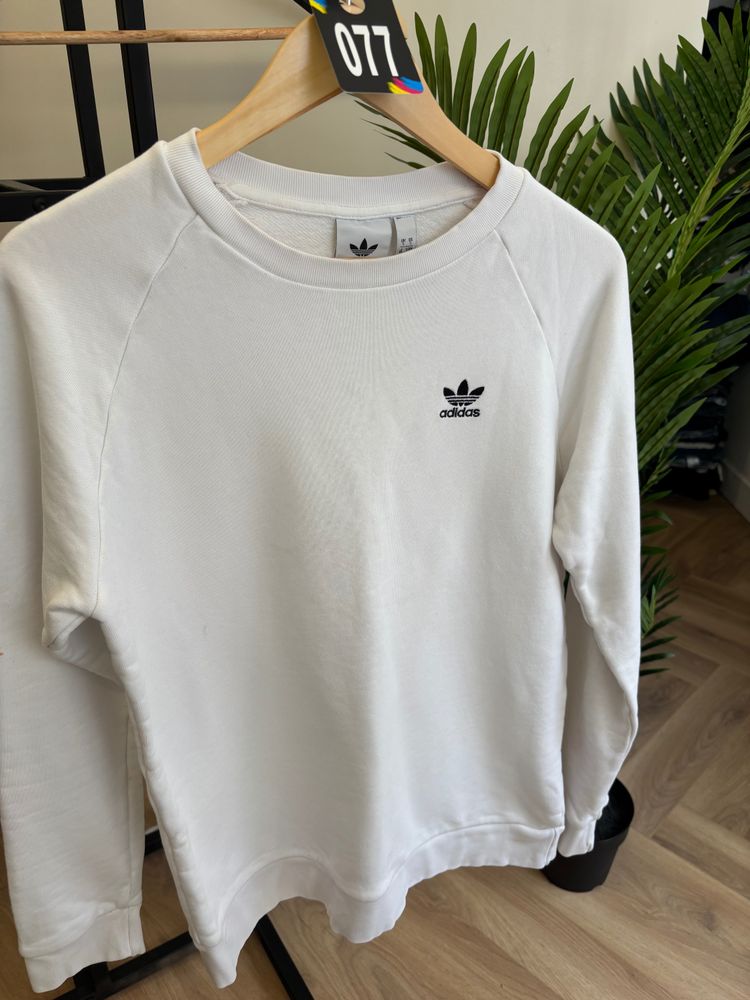 Adidas White Sweatshirt