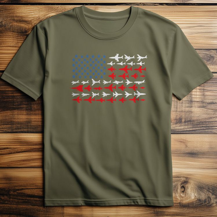 USA Planes T-Shirt 4