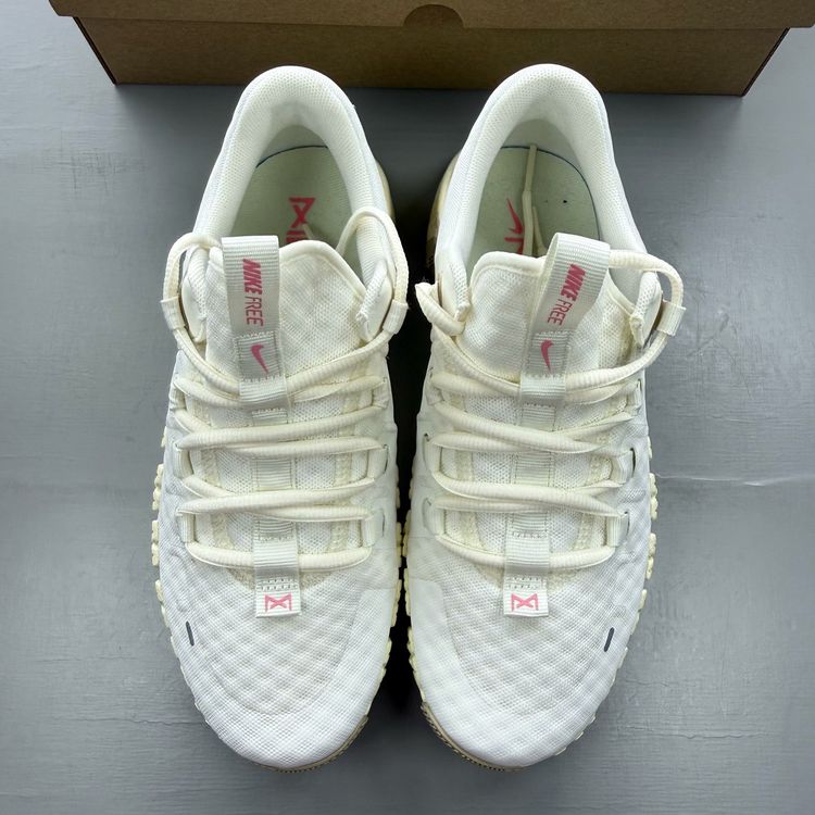 Nike Free Metcon 5 Size UK 4.5 Sail Sanddrift Gym Women's Trainers DV3950-100 image 2