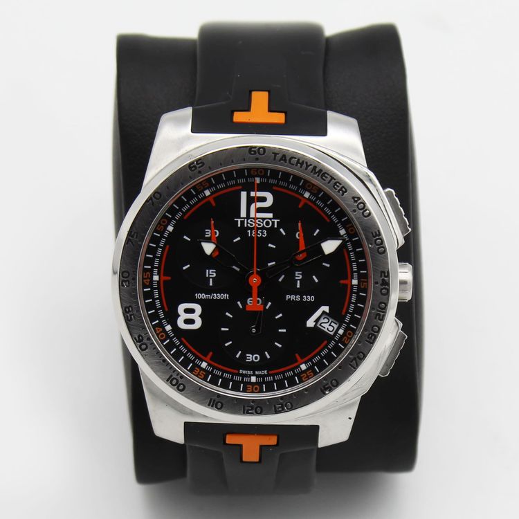 Tissot Men's Tissot PRS 330 Black Dial Pre-owned T036.417.17.057.01 product image