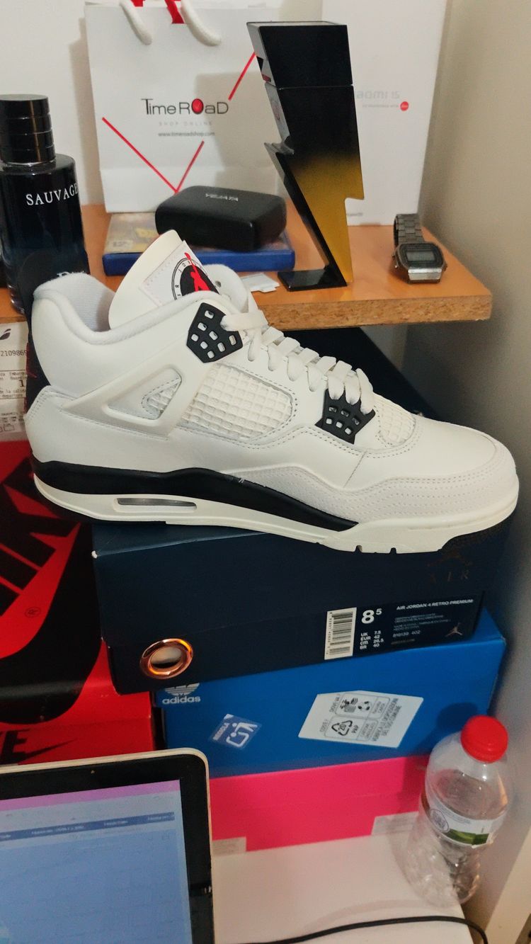 White And Black Sneakers