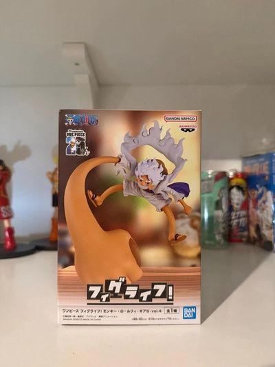 Banpresto FigLife! Monkey D. Luffy Gear 5 Vol. 4 Figure da Scrivania