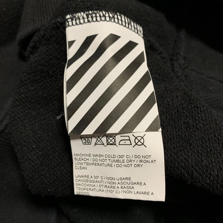 Off White XS Impressionism Arrows Black Sweatshirt Crewneck Virgil Abloh image 10
