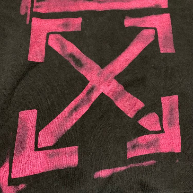 Off White XS Impressionism Arrows Black Sweatshirt Crewneck Virgil Abloh image 2