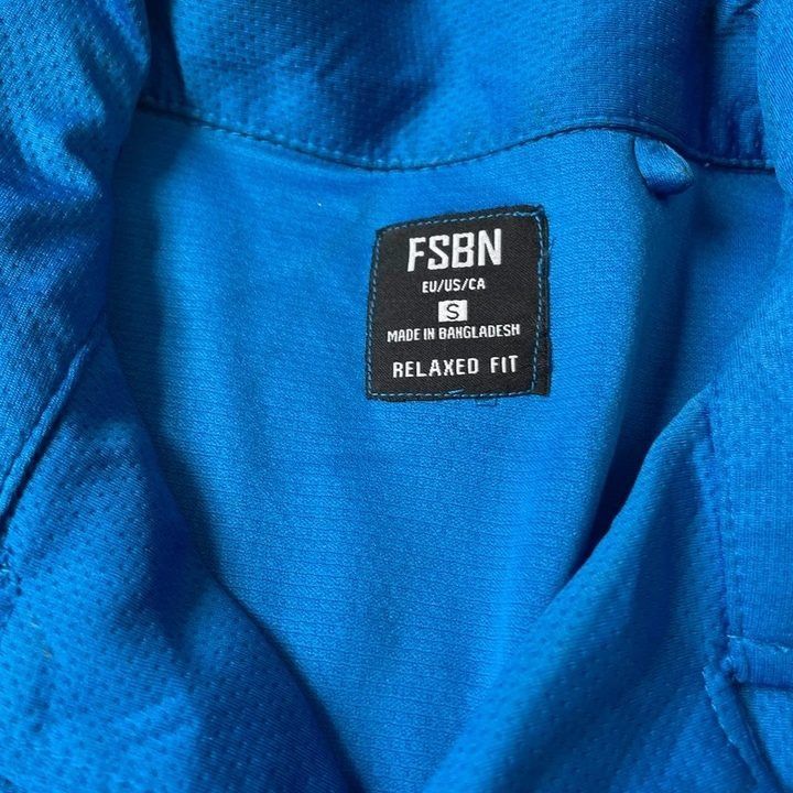 Fsbn Blue Button-Up Shirt image 2