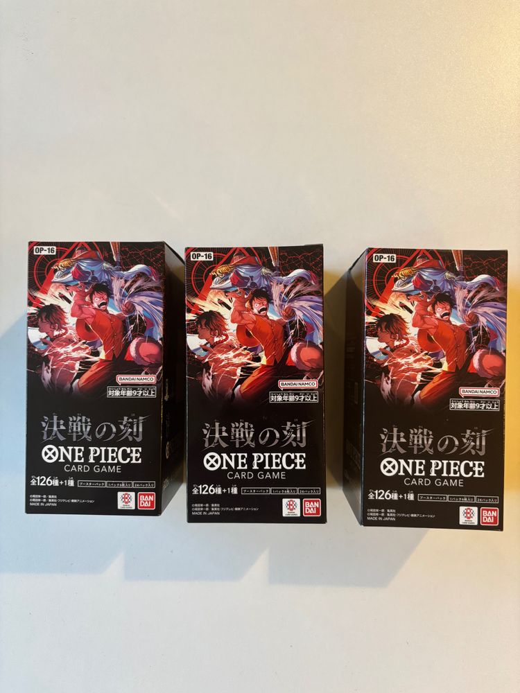 One Piece Card Game Op-16 Booster Pack image 1