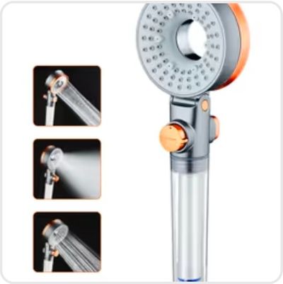 Shower Head with Filter for Hard Water, High Pressure Shower Head with Atomizer SPA Mode, Universal Handheld Filter Shower Head with 3 Shower Modes, Water Saving Shower Head with Adjustable Pressure Unit price £ 23 each