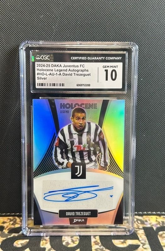 Other 2024-25 Daka Juventus Fc Holocene Legend Autographs Silver Card product image
