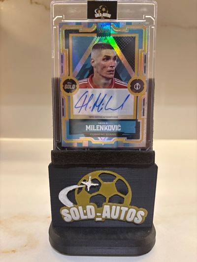 Topps milenkovic Signed Soccer Trading Card