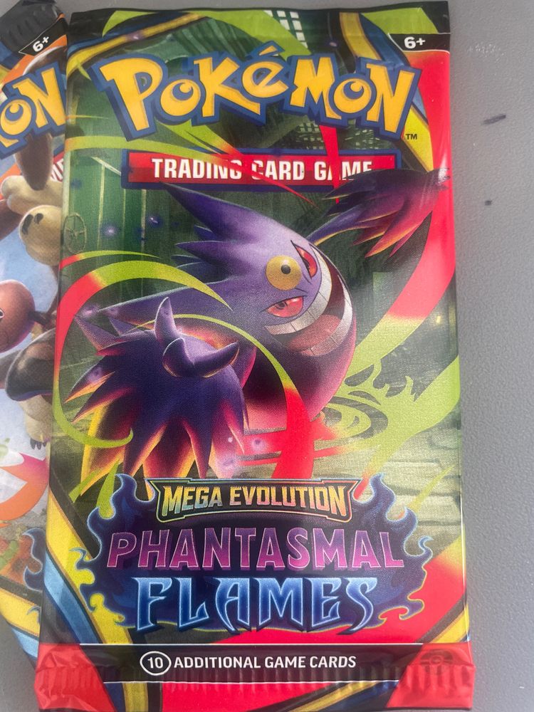 Pokémon Trading Card Game Mega Evolution Phantasmal Flames Booster Pack