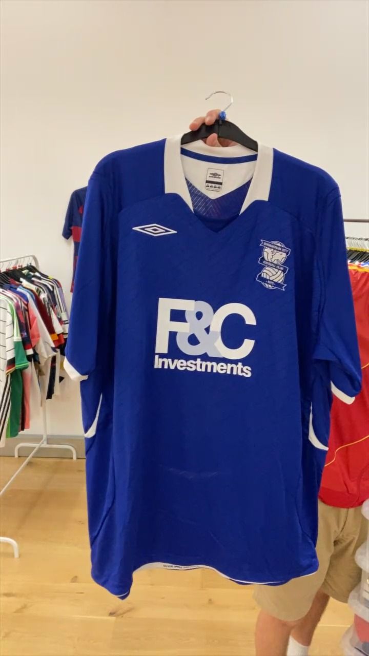 Umbro BNIB 07 08 birmingham HOME UMBRO SHIRT XXL product image