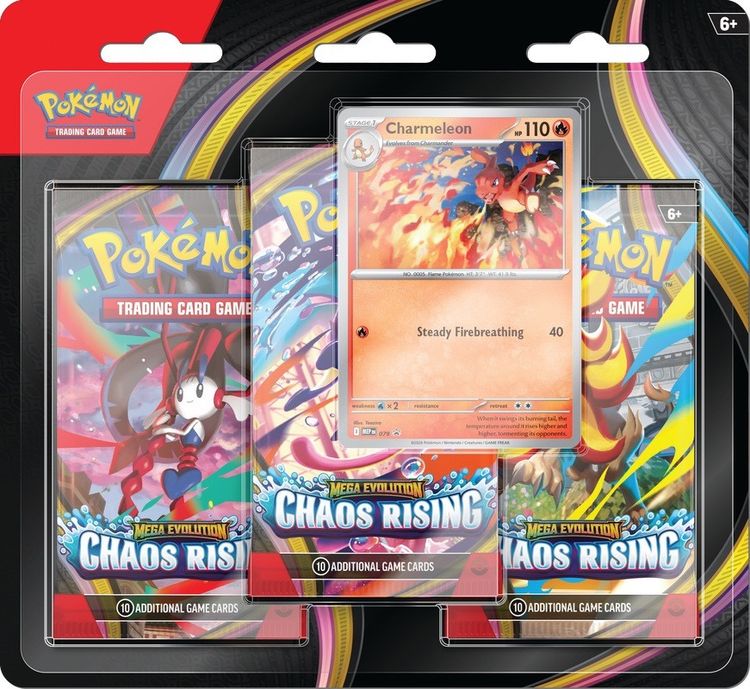 1 x Chaos Rising Triple Blister