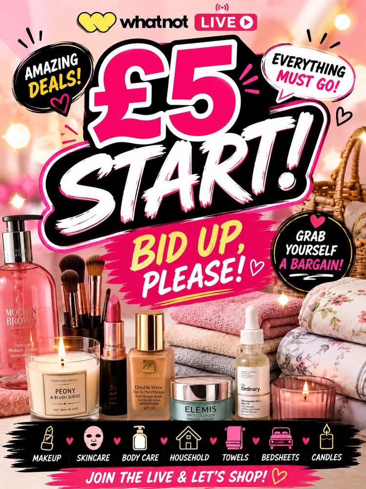 Makeup, Skincare, Body Care, Household, Towels, Bedsheets, Candles