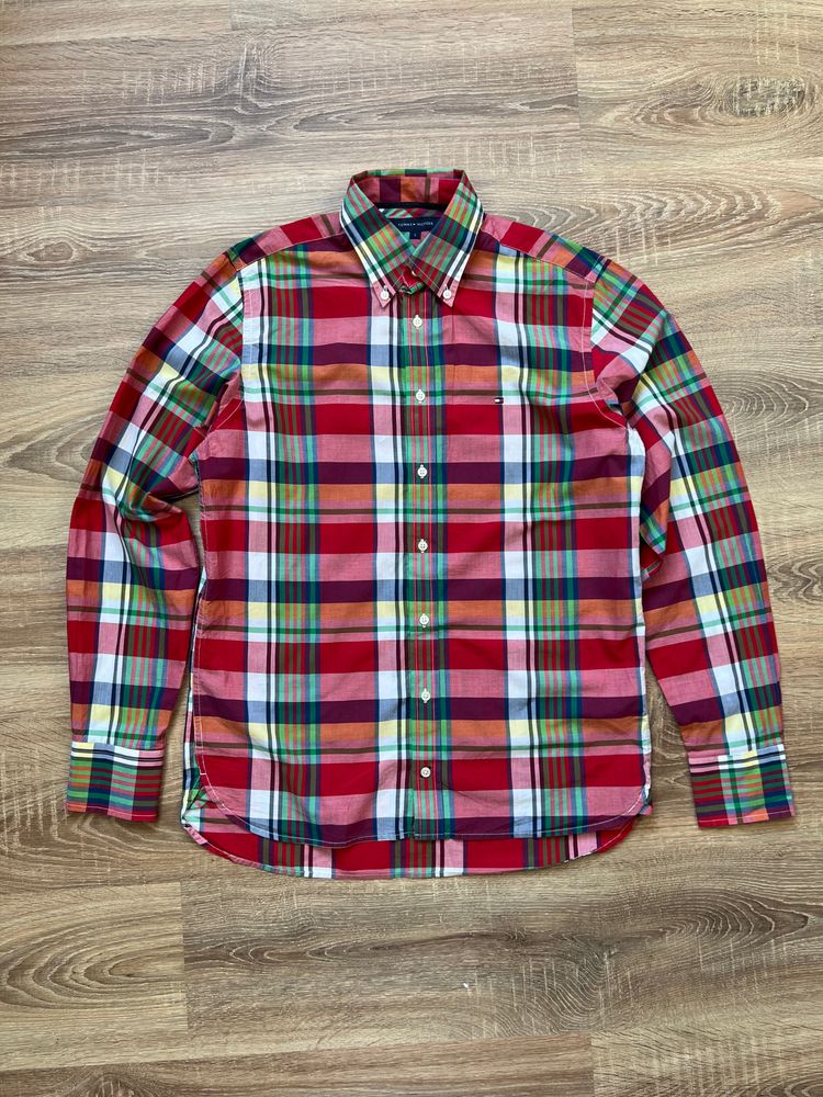 Multi Tommy Hilfiger Check L/S Shirt (S) image 1