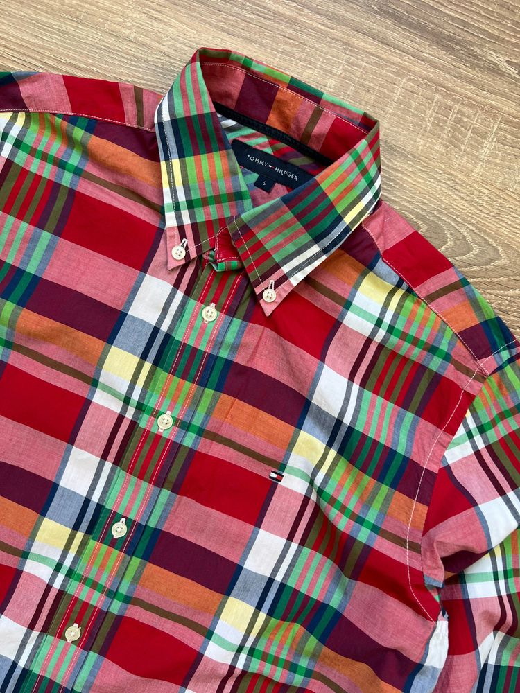 Multi Tommy Hilfiger Check L/S Shirt (S) image 2