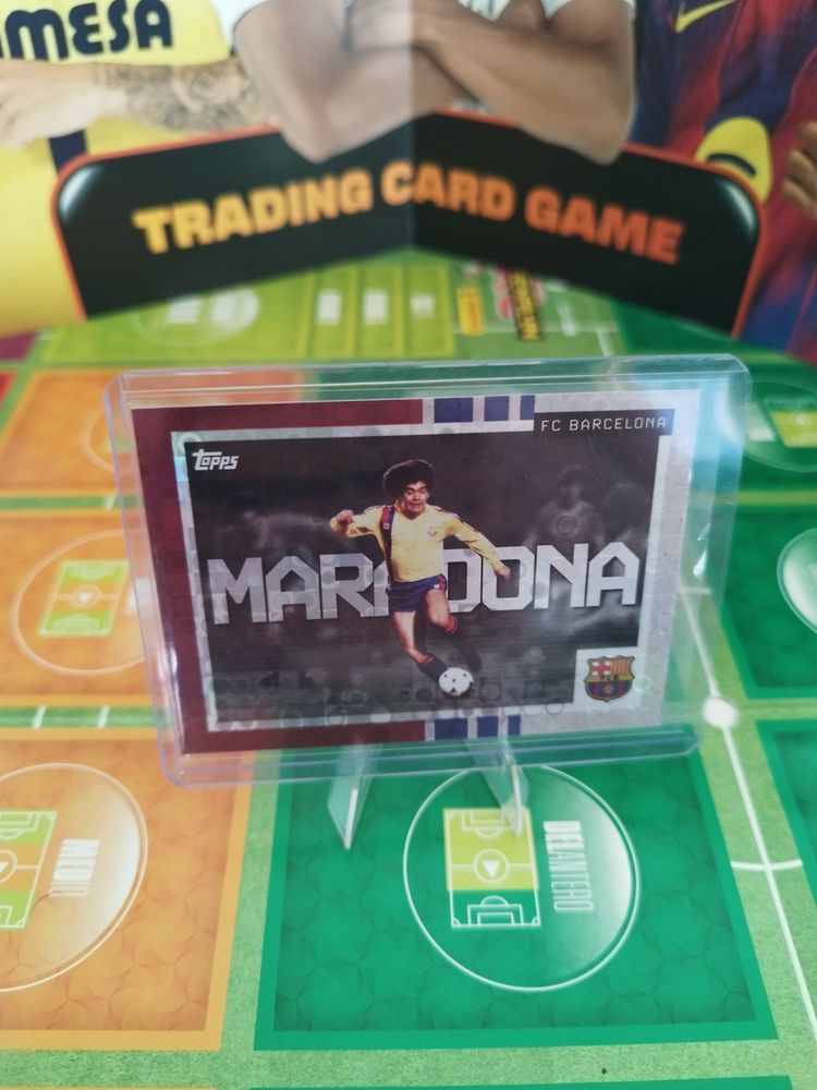Other 2025-26 Topps FC Barcelona Team Set Maradona SP Halo Foil #47 product image