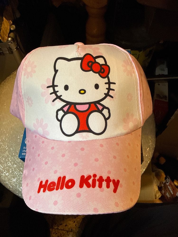 Pink Hello Kitty Cap