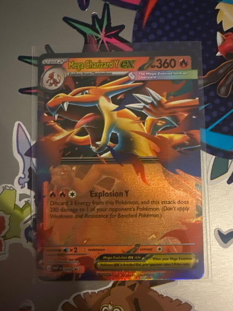Pokemon Mega Charizard Y Ex Trading Card product image