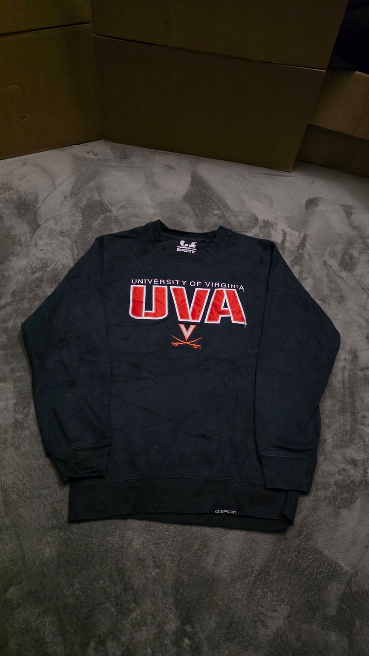 Black University Of Virginia Uva Sweatshirt
