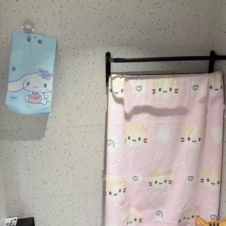 Pink And Yellow Character Print Blankets image 2