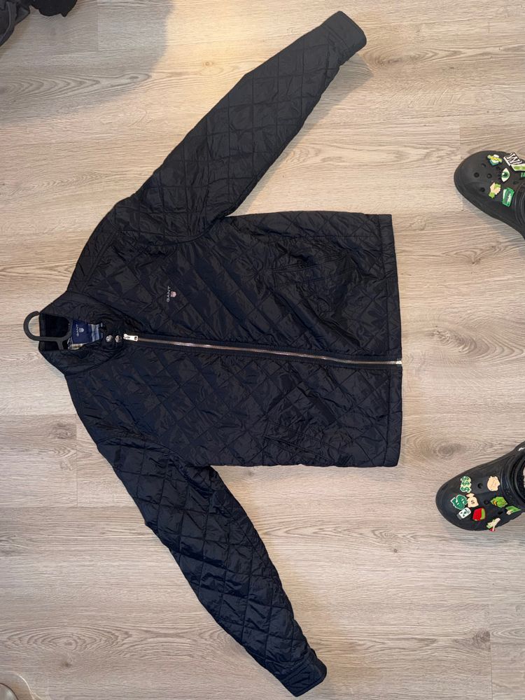 Black Quilted Jacket image 1