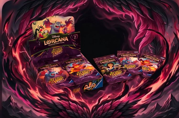 JAP - Lorcana Attack of the Vine Booster Pack