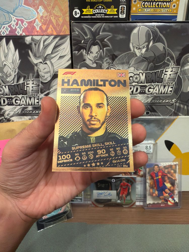 Panini Lewis Hamilton turbo attax 2021 product image