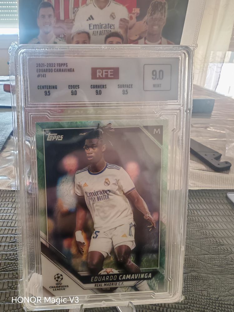 Topps Topps Eduardo Camavinga Football Trading Card imagen del producto