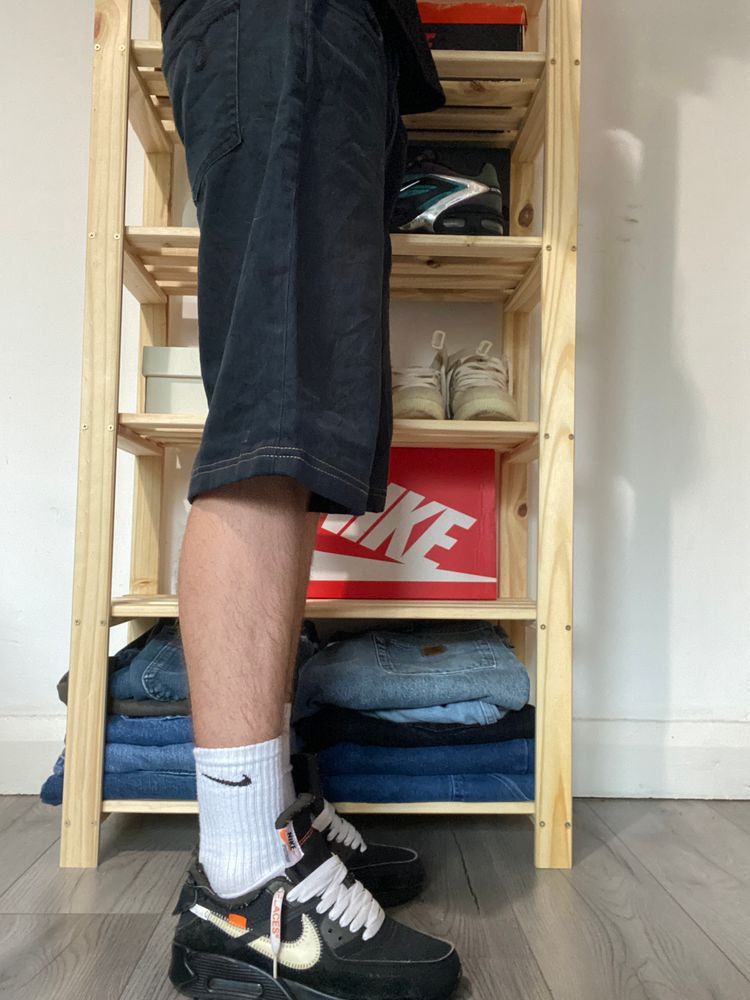 32W Vintage Baggy Hemmed Calvin Klein Jorts  image 6