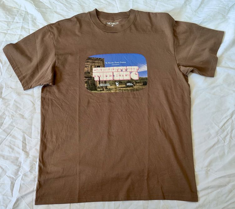 Carhartt Brown Graphic T-Shirt