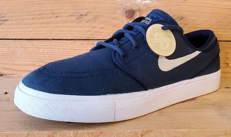 Nike SB Stefan Janoski Low Canvas Trainers UK6/US6.5Y/EU39 523104-412 Navy/White image 8