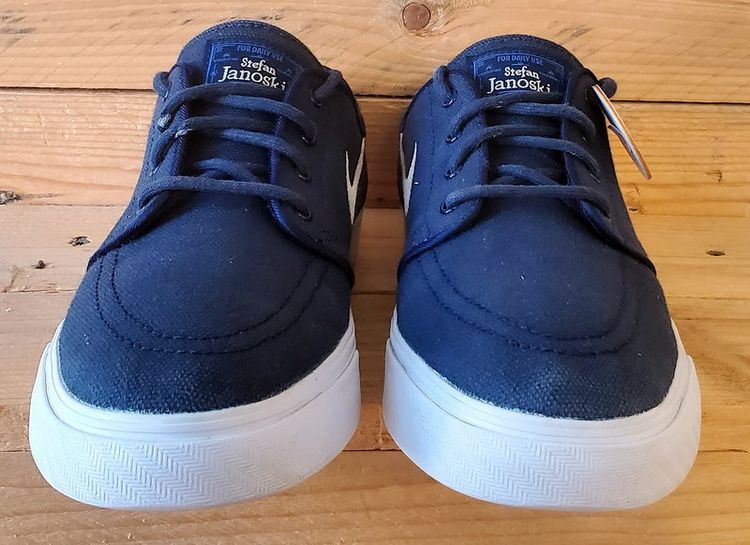 Nike SB Stefan Janoski Low Canvas Trainers UK6/US6.5Y/EU39 523104-412 Navy/White image 6