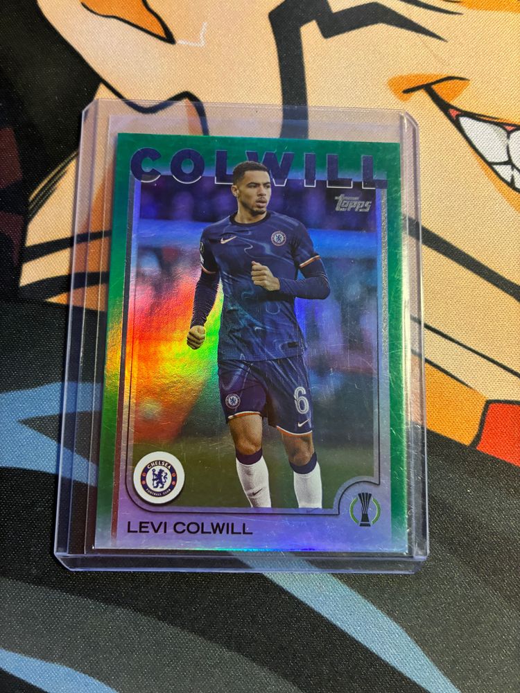 Topps Levi Colwill Chelsea Football Trading Card product image
