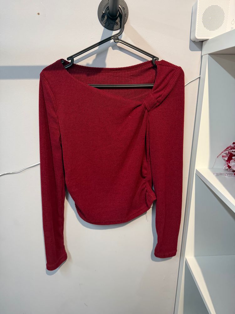 Red Long Sleeve Top - Viral and trending image 1