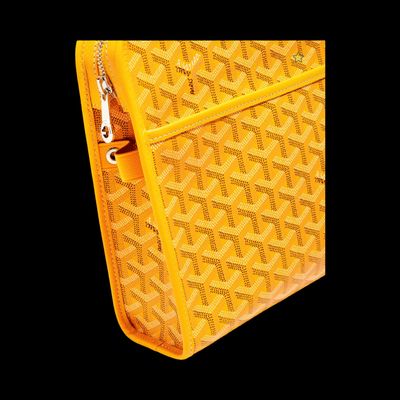 Goyard Jouvence GM Toiletry Bag Yellow 4