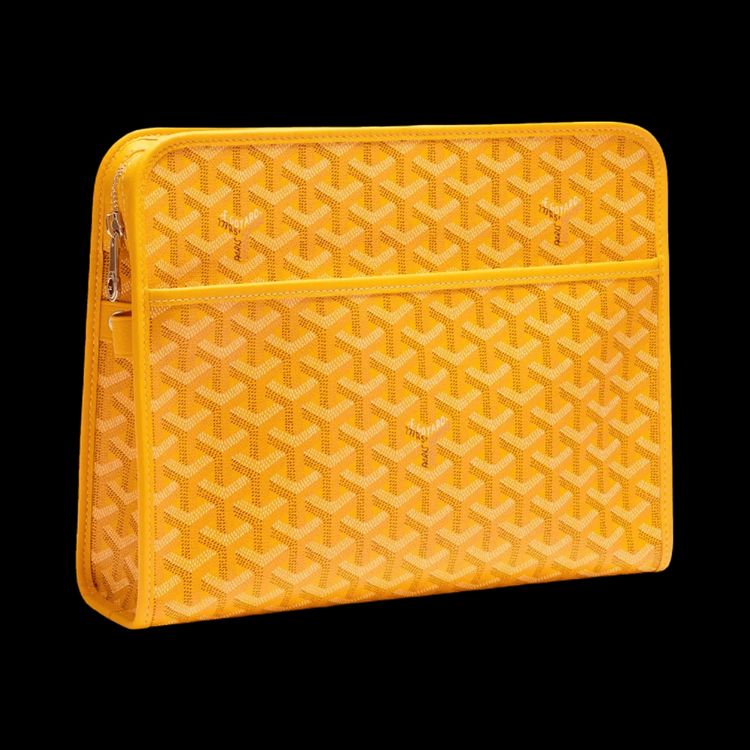 Goyard Jouvence GM Toiletry Bag Yellow