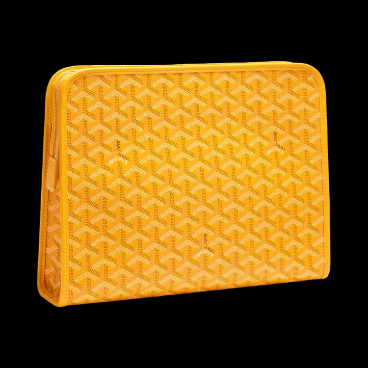 Goyard Jouvence GM Toiletry Bag Yellow 3