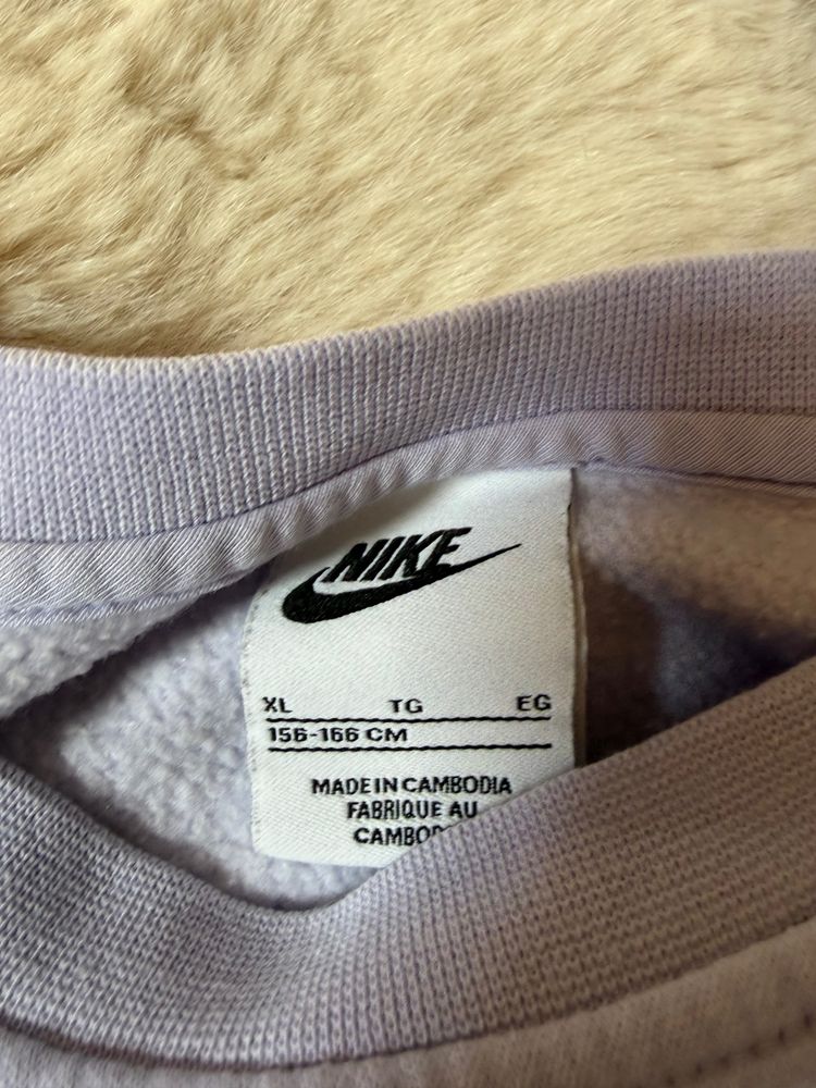 Damska Fioletowa bluza nike  image 3