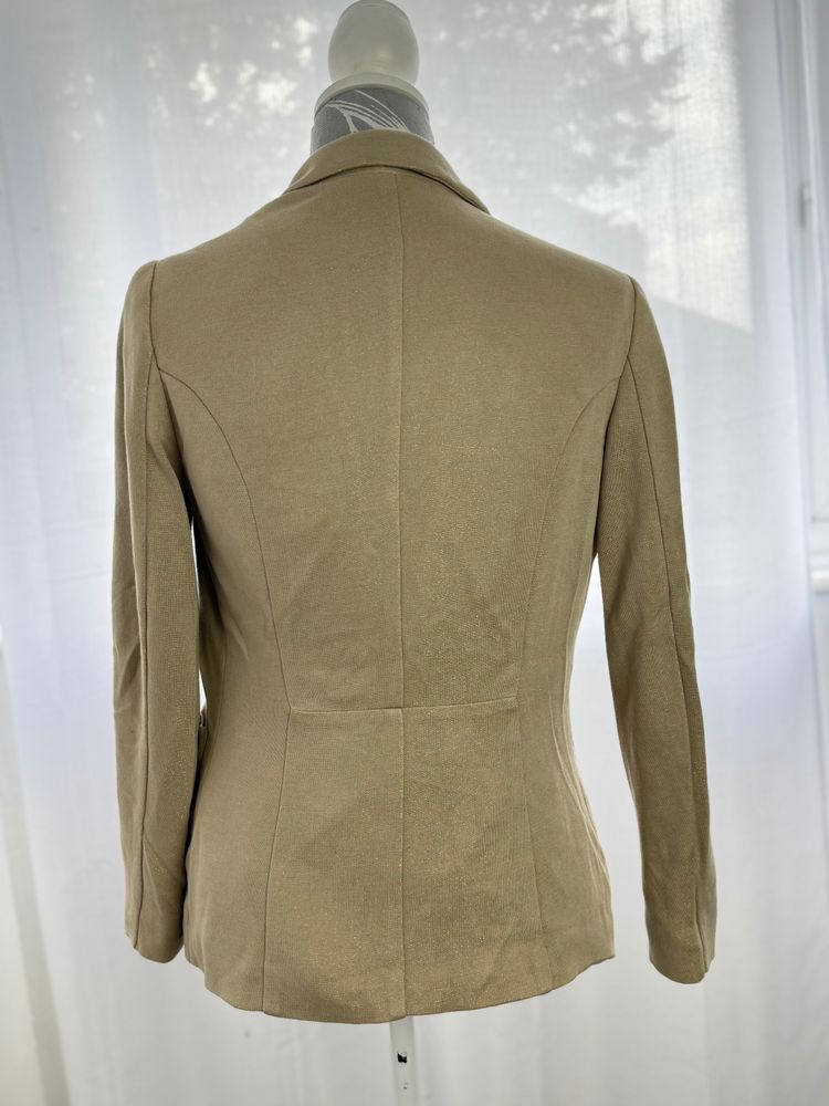 H&M Beige Blazer Jacket image 2
