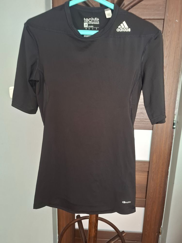 Adidas Originals Adidas Black Techfit Compression Shirt product image