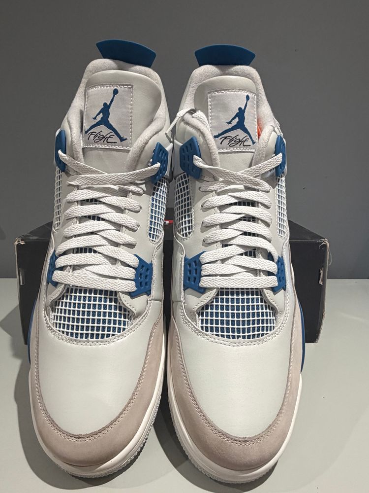 Jordan 4 Retro Military Blue UK 17 imagen 3