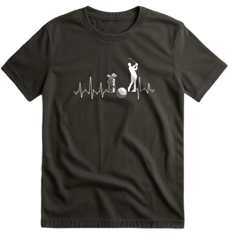 Heartbeat Golf 3 T Shirt AU image 4