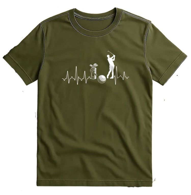 Heartbeat Golf 3 T Shirt AU image 3