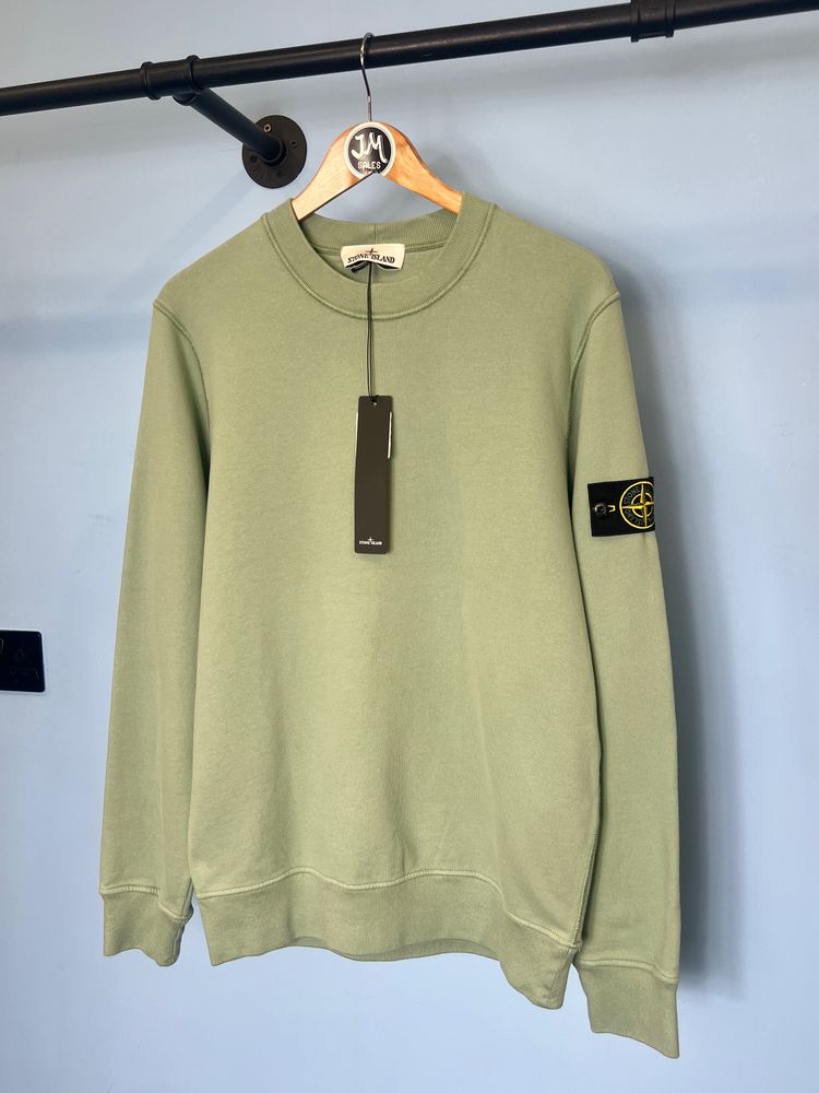 BNWT Medium Stone Island Mint Green Crewneck Jumper