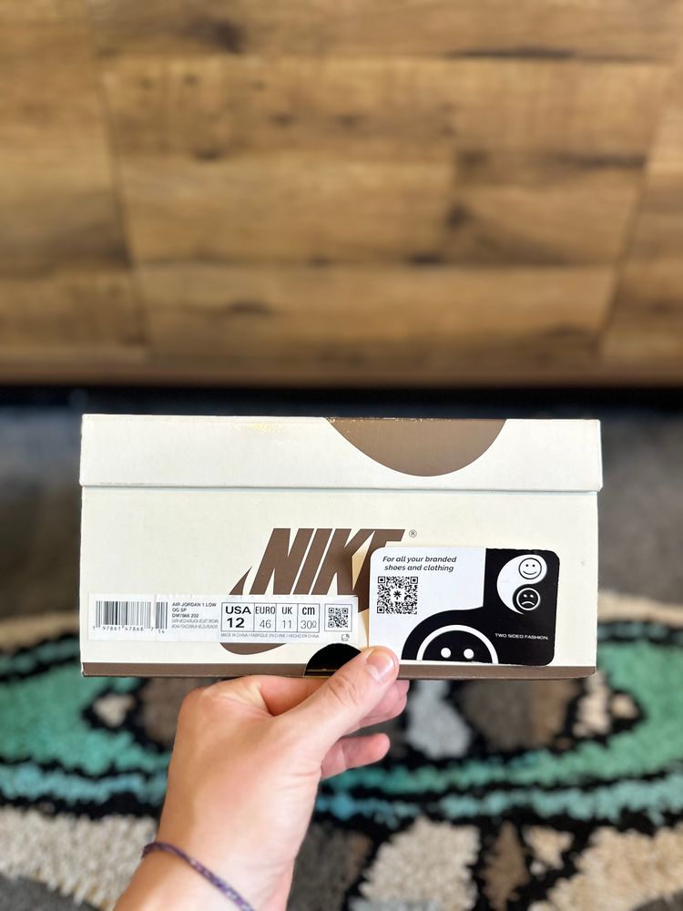 Nike Air Jordan 1 Travis Scott “Velvet Brown” U.K. 11 image 9
