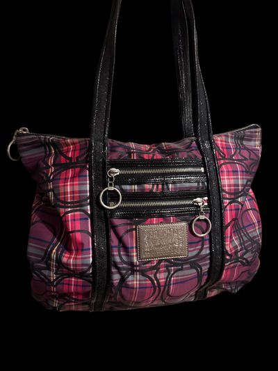 Plaid Tote Bag