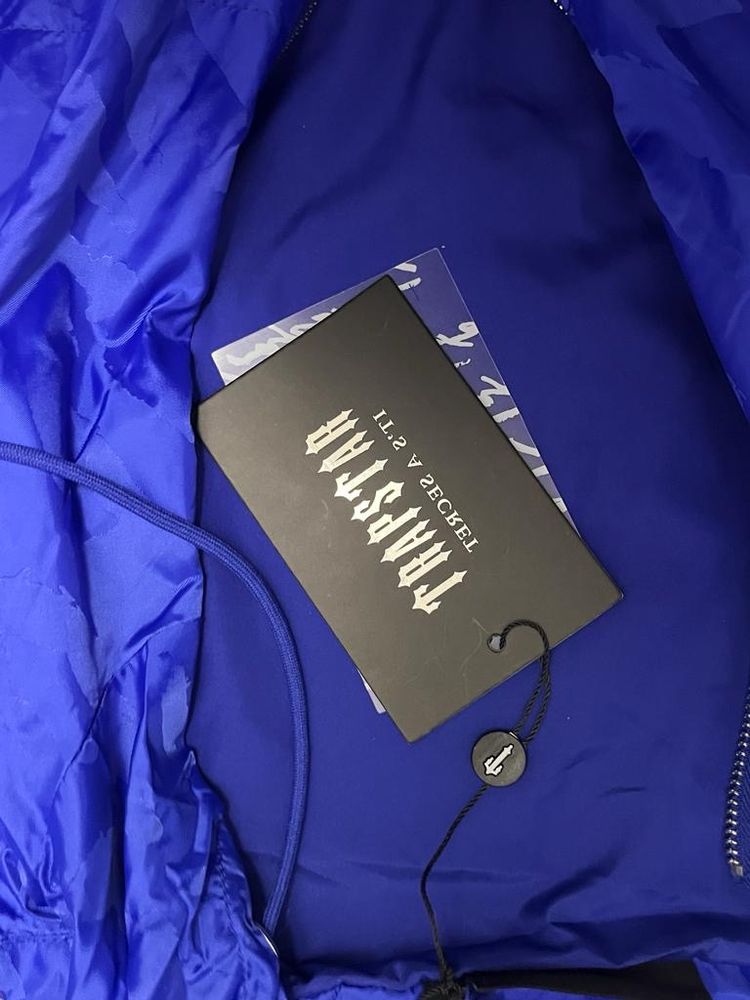 Trapstar Blue T-Jacquard Windbreaker image 7