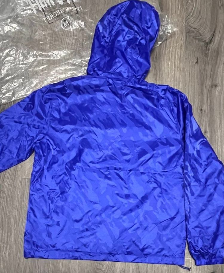 Trapstar Blue T-Jacquard Windbreaker image 10
